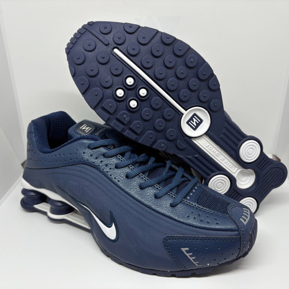 Men's Nike Shox - Blue and White